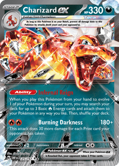 Charizard ex — arquetipo Charizard ex (Obsidian Flames)